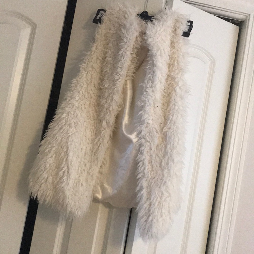 furry vest